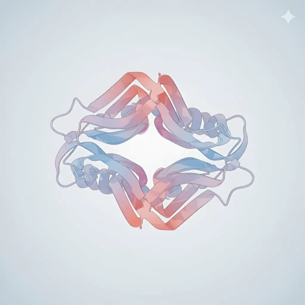 Illustration of AI drug discovery
